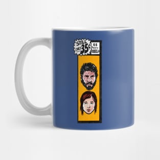 Comic book corner box - Joel & Ellie The Last of Us fan art Mug